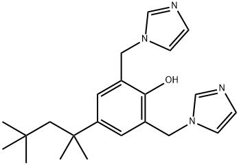 Bis-Imidazole phenol IDH1 inhibitor >=98% (HPLC), solubility: 30 mg/mL in DMSOclear Structure