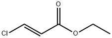 2-Propenoic acid, 3-chloro-, ethyl ester, (2E)- Structure