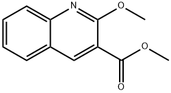 methyl 2-methoxyquinoline-3-carboxylate Structure