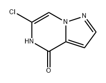 Pyrazolo[1,5-a]pyrazin-4(5H)-one, 6-chloro- Structure