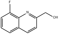 2-Quinolinemethanol, 8-fluoro- Structure