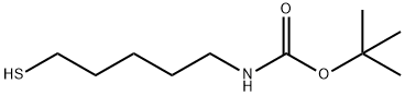 Carbamic acid, N-(5-mercaptopentyl)-, 1,1-dimethylethyl ester Structure