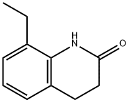 2(1H)-Quinolinone, 8-ethyl-3,4-dihydro- 구조식 이미지