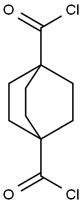 Bicyclo[2.2.2]octane-1,4-dicarbonyl dichloride Structure