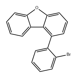 Dibenzofuran, 1-(2-bromophenyl)- Structure