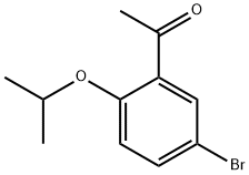 1-(5-Bromo-2-isopropoxyphenyl)ethanone Structure