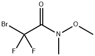 Acetamide, 2-bromo-2,2-difluoro-N-methoxy-N-methyl- 구조식 이미지