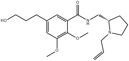 Desfluoro Hydroxy Fallypride 구조식 이미지