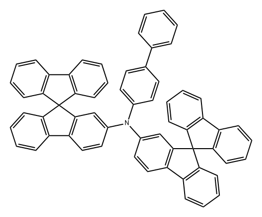 9,9'-Spirobi[9H-fluoren]-2-amine, N-[1,1'-biphenyl]-4-yl-N-9,9'-spirobi[9H-fluoren]-2-yl- Structure