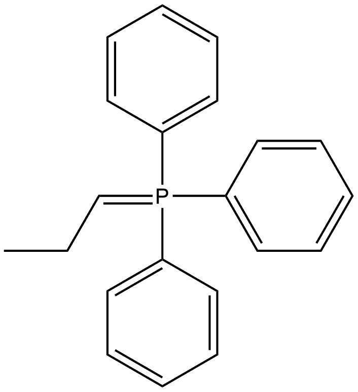 Phosphorane, triphenylpropylidene- Structure