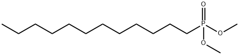 Phosphonic acid, P-dodecyl-, dimethyl ester Structure
