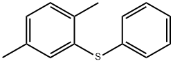 Benzene, 1,4-dimethyl-2-(phenylthio)- Structure