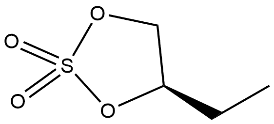 1,3,2-Dioxathiolane, 4-ethyl-, 2,2-dioxide, (4R)- Structure