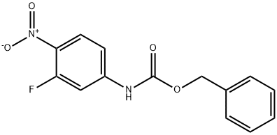 benzyl N-(3-fluoro-4-nitrophenyl)carbamate Structure