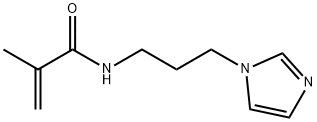 2-Propenamide, N-[3-(1H-imidazol-1-yl)propyl]-2-methyl- Structure