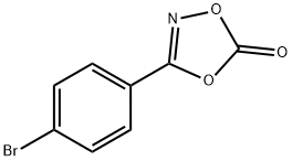 1,4,2-Dioxazol-5-one, 3-(4-bromophenyl)- Structure