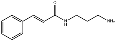 2-Propenamide, N-(3-aminopropyl)-3-phenyl-, (E)- (9CI) Structure