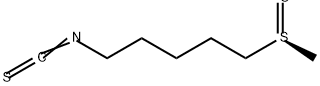 Pentane, 1-isothiocyanato-5-(methylsulfinyl)-, (S)- (9CI) Structure