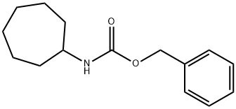 Cycloheptanecarbamic acid, benzyl ester (8CI) 구조식 이미지