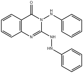 3-(Phenylamino)-2-(2-phenylhydrazinyl)quinazolin-4(3H)-one Structure