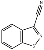 1,2-Benzisothiazole-3-carbonitrile Structure