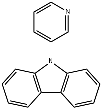 9H-Carbazole, 9-(3-pyridinyl)- Structure