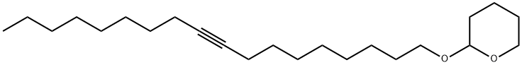 2H-Pyran, tetrahydro-2-(9-octadecyn-1-yloxy)- Structure