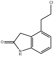 2H-Indol-2-one, 4-(2-chloroethyl)-1,3-dihydro- 구조식 이미지