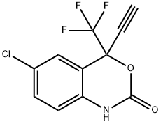 6-Chloro-4-ethynyl-1,4-dihydro-4-(trifluoromethyl)-2H-3,1-benzoxazin-2-one Structure