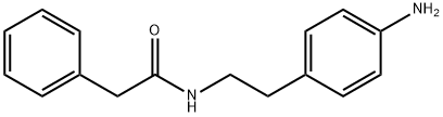 Benzeneacetamide, N-[2-(4-aminophenyl)ethyl]- Structure