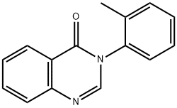 4(3H)-Quinazolinone, 3-(2-methylphenyl)- 구조식 이미지