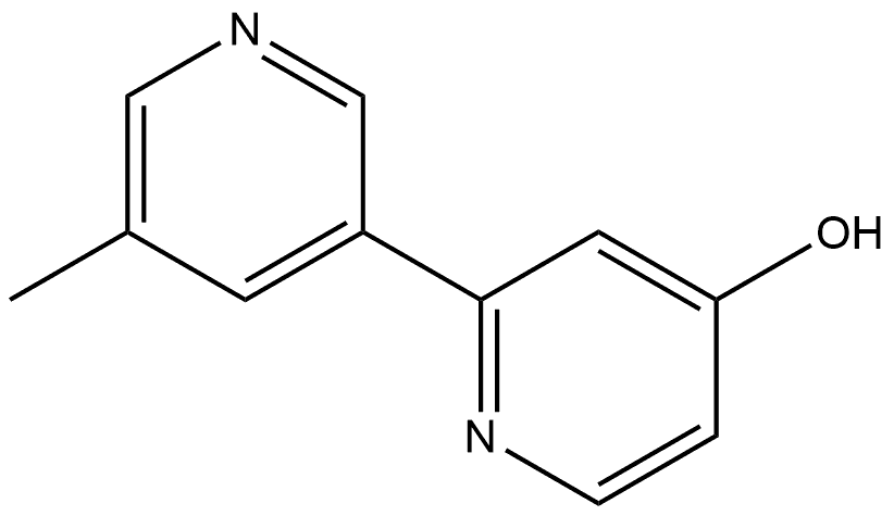 5'-Methyl[2,3'-bipyridin]-4-ol Structure