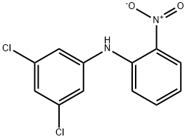 Benzenamine, 3,5-dichloro-N-(2-nitrophenyl)- Structure