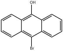 9-Anthracenol, 10-bromo- Structure