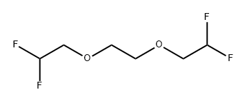 Ethane, 1,2-bis(2,2-difluoroethoxy)- Structure