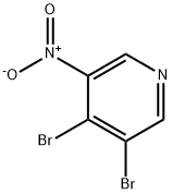 Pyridine, 3,4-dibromo-5-nitro- 구조식 이미지