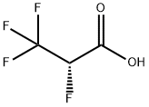 Propanoic acid, 2,3,3,3-tetrafluoro-, (2S)- 구조식 이미지