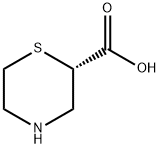 (2S)-Thiomorpholine-2-carboxylic acid Structure