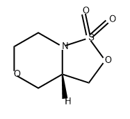 3H-[1,2,3]Oxathiazolo[4,3-c][1,4]oxazine, tetrahydro-, 1,1-dioxide, (3aS)- Structure