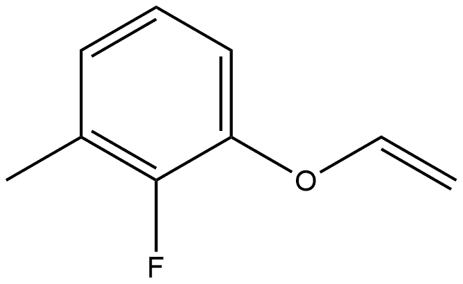 1-(Ethenyloxy)-2-fluoro-3-methylbenzene Structure