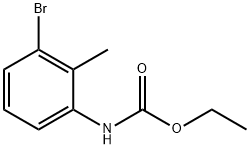 ethyl (3-bromo-2-methylphenyl)carbamate Structure