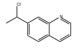 Quinoline, 7-(1-chloroethyl)- Structure