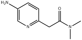 2-(5-aminopyridin-2-yl)-N,N-dimethylacetamide Structure