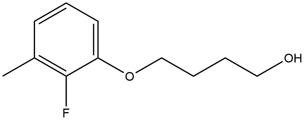 4-(2-Fluoro-3-methylphenoxy)-1-butanol Structure