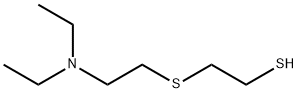 Ethanethiol, 2-[[2-(diethylamino)ethyl]thio]- Structure