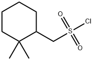 (2,2-dimethylcyclohexyl)methanesulfonyl chloride Structure