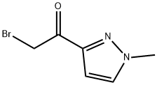 2-bromo-1-(1-methyl-1H-pyrazol-3-yl)ethan-1-one Structure