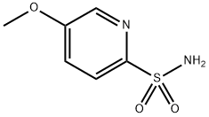 5-Methoxy-pyridine-2-sulfonic acid amide 구조식 이미지