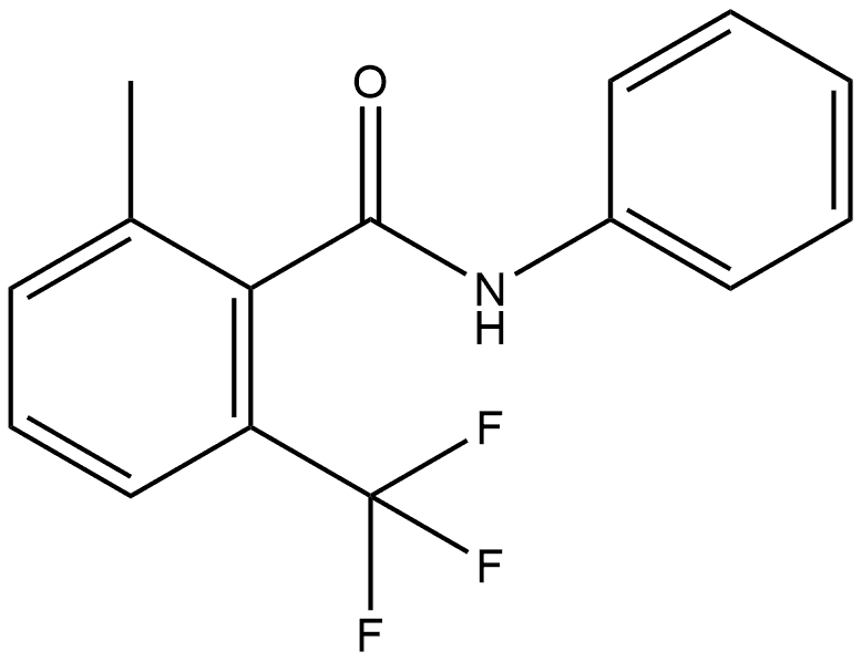 2-Methyl-N-phenyl-6-(trifluoromethyl)benzamide Structure