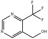 5-Pyrimidinemethanol, 4-(trifluoromethyl)- 구조식 이미지